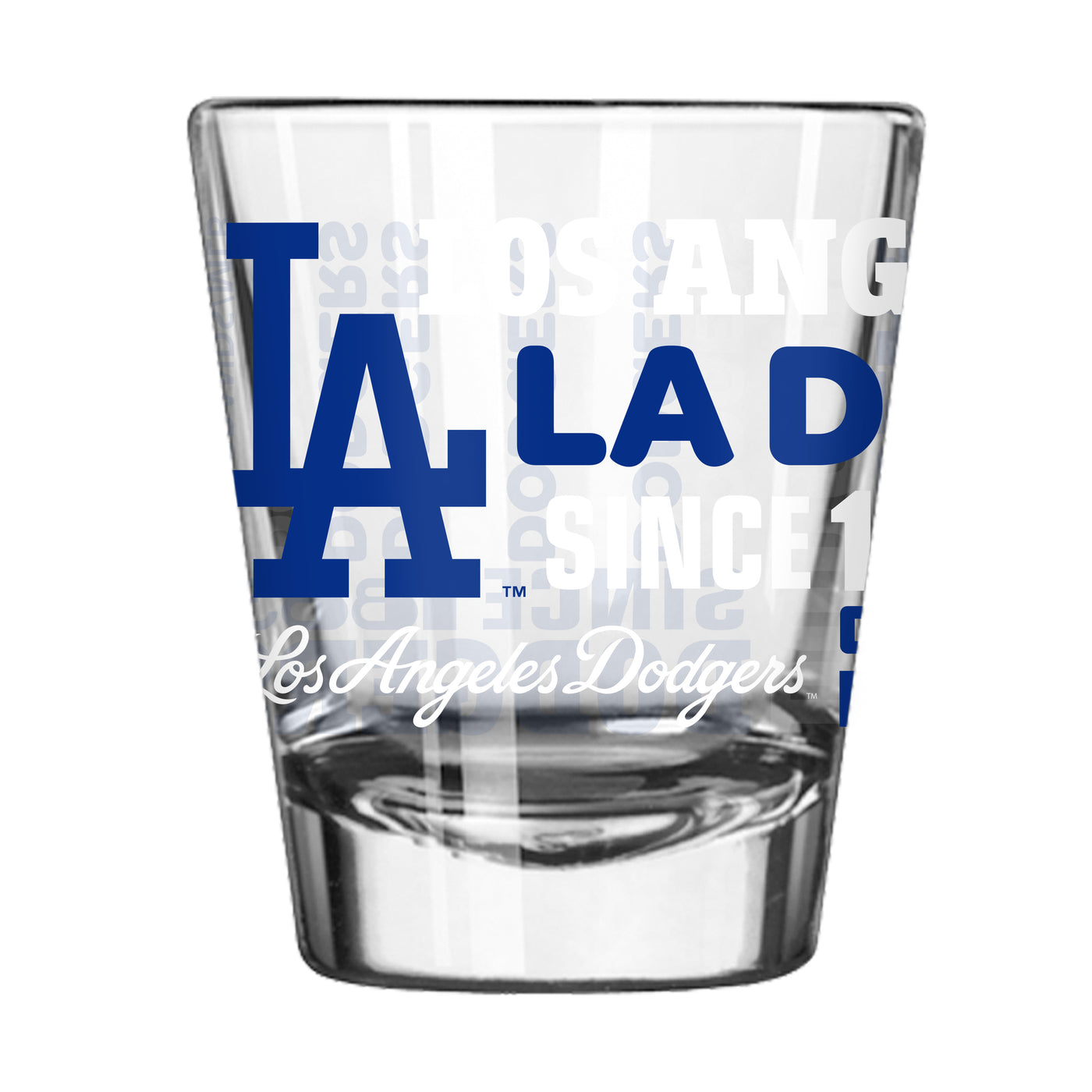 LA Dodgers 2oz Spirit Shot Glass