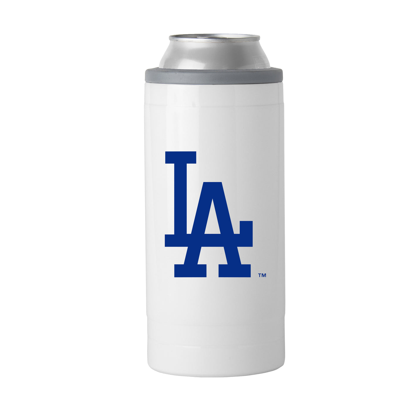 LA Dodgers Letterman 12 oz Slim Can Coolie