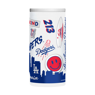 LA Dodgers 12oz Native Powdercoat SlimCan Coolie