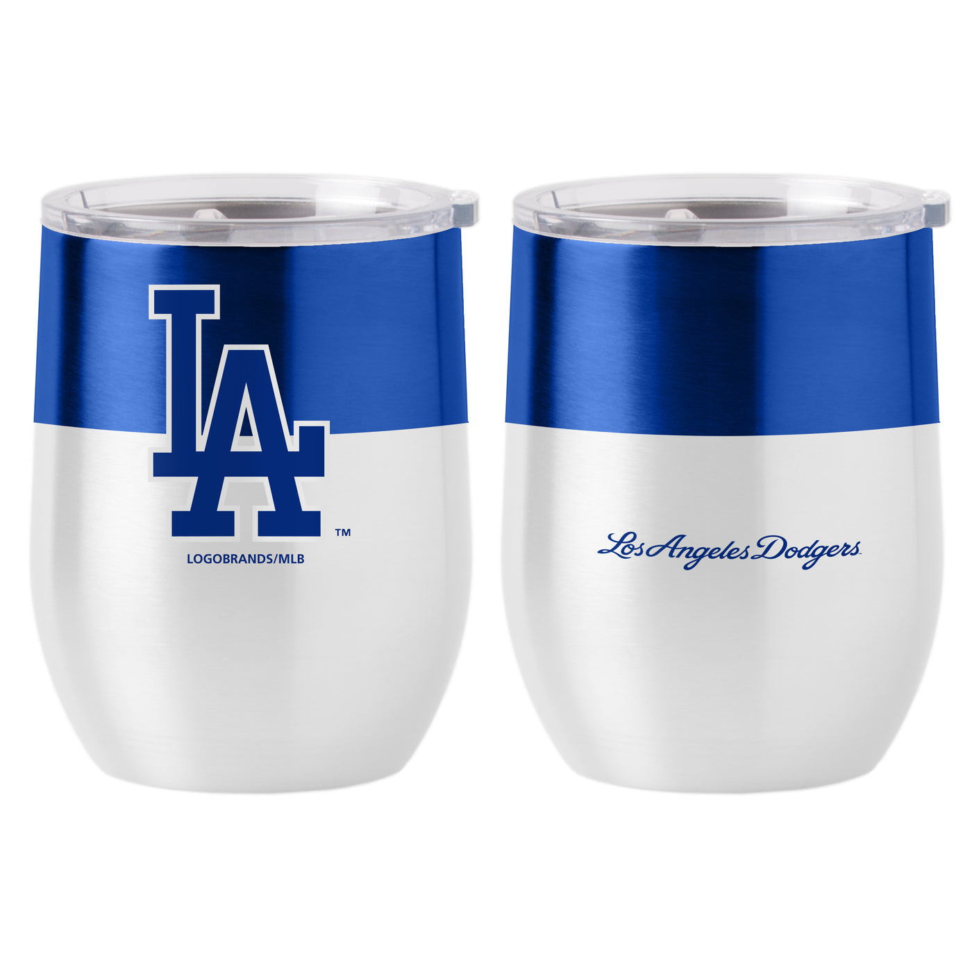 LA Dodgers Colorblock 16oz Curved Beverage