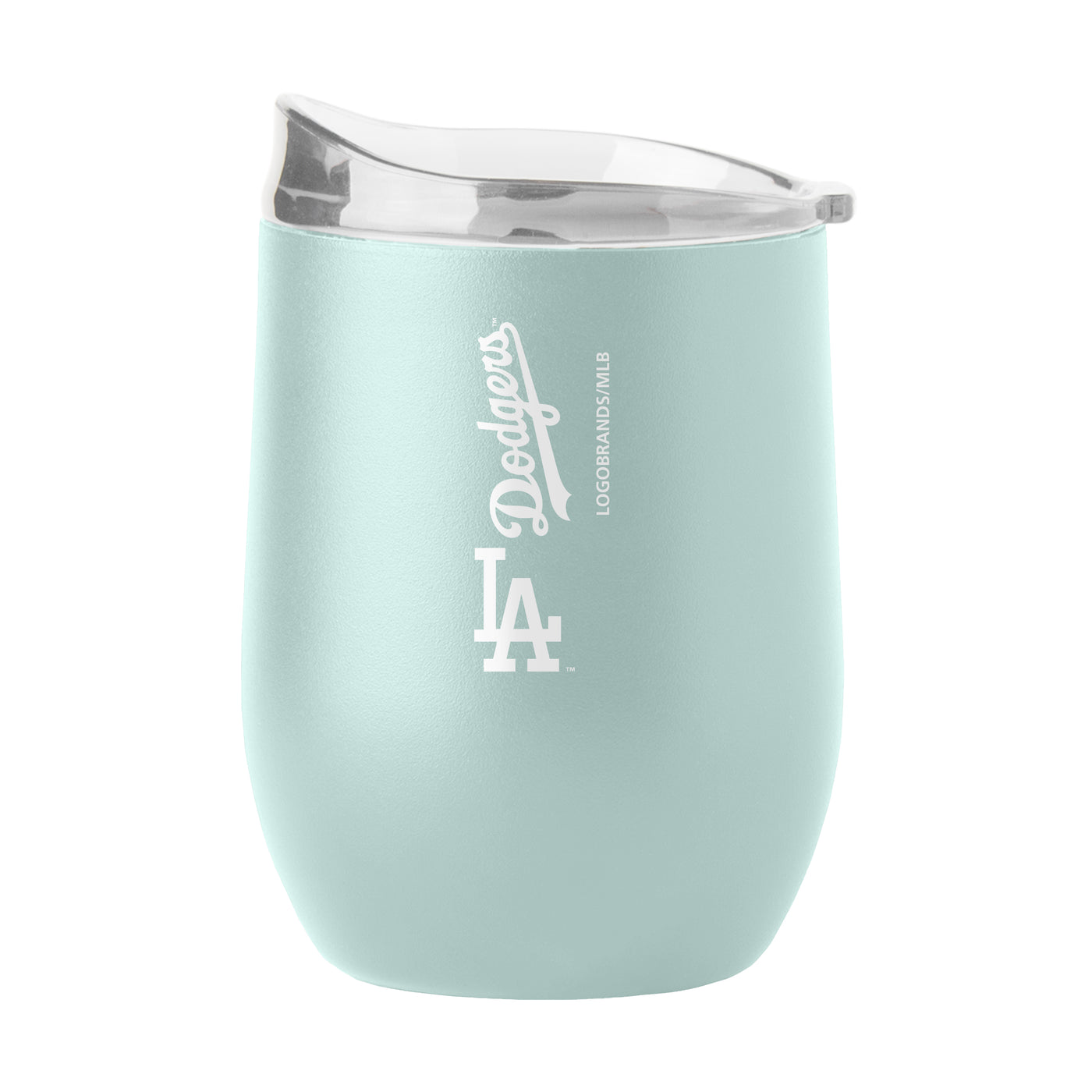 LA Dodgers 16oz Vertical Powder Coat Curved Beverage