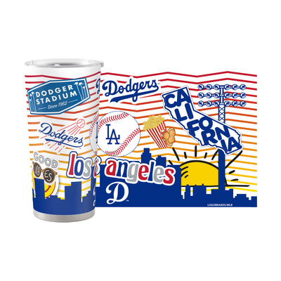 Los Angeles Dodgers Stadium 20oz Native Powder Coat Tumbler