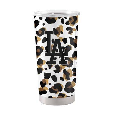 Los Angeles Dodgers 20oz Neutral Leopard Stainless Steel Tumbler