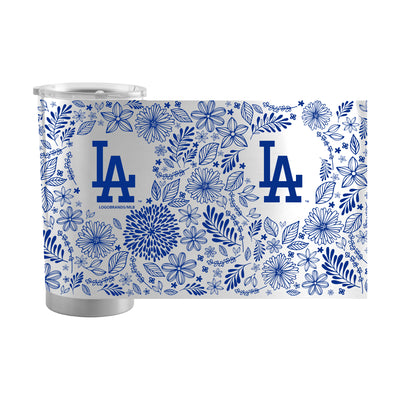 Los Angeles Dodgers 20oz Botanical Stainless Steel Tumbler