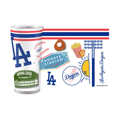 Los Angeles Dodgers 20oz Native Stainless Steel Tumbler