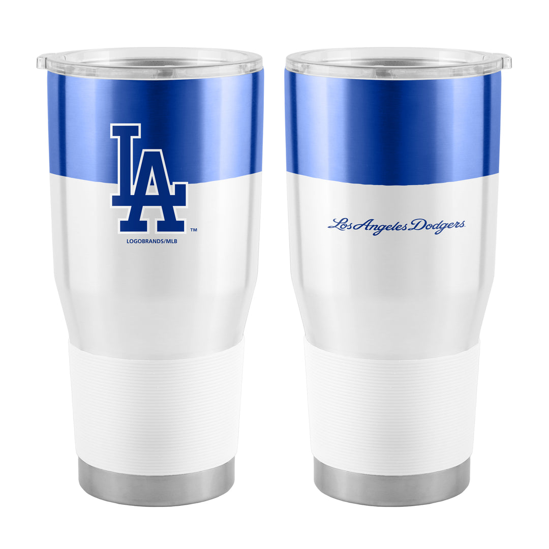 Los Angeles Dodgers Colorblock 30oz Stainless Tumbler Logo Brands