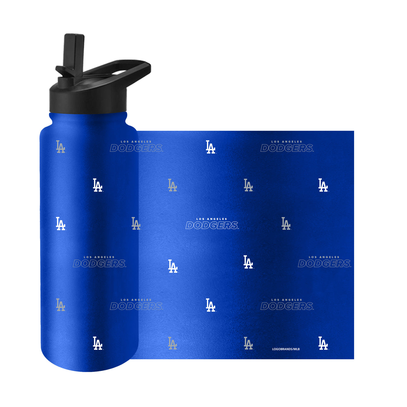 LA Dodgers 34oz Step And Repeat Quencher Bottle