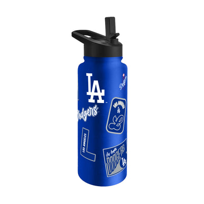 LA Dodgers 34oz Dream Weave Quencher Bottle