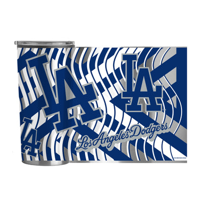 LA Dodgers 20oz Flex Plastic Wall Stainless Tumbler
