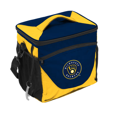Milwaukee Brewers 24 Can Cooler - Logo Brands