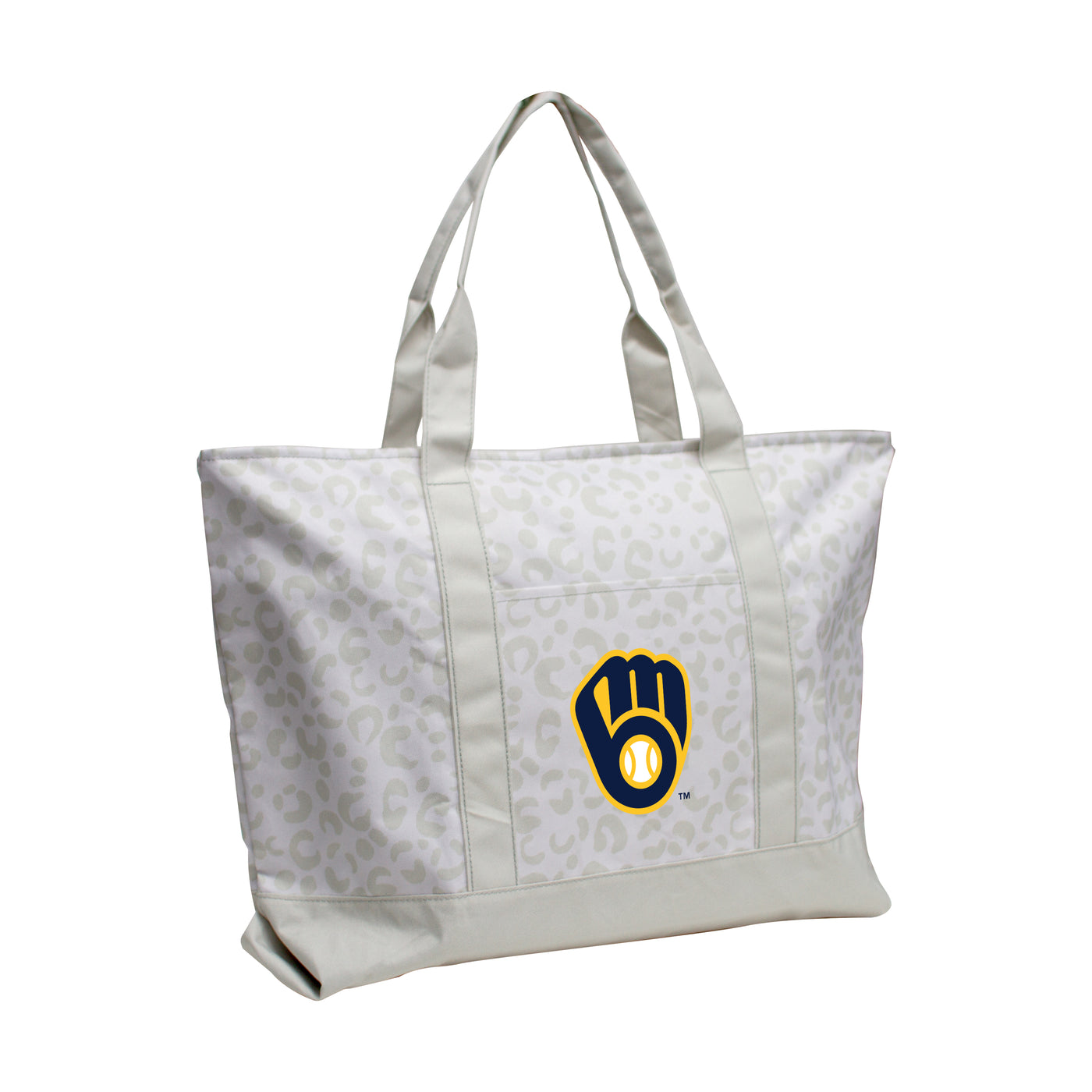 Milwaukee Brewers Leopard Pattern Tote - Logo Brands