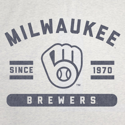 Milwaukee Brewers Oatmeal Sweatshirt Blanket