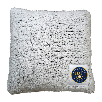 Milwaukee Brewers Frosty Throw Pillow - Logo Brands