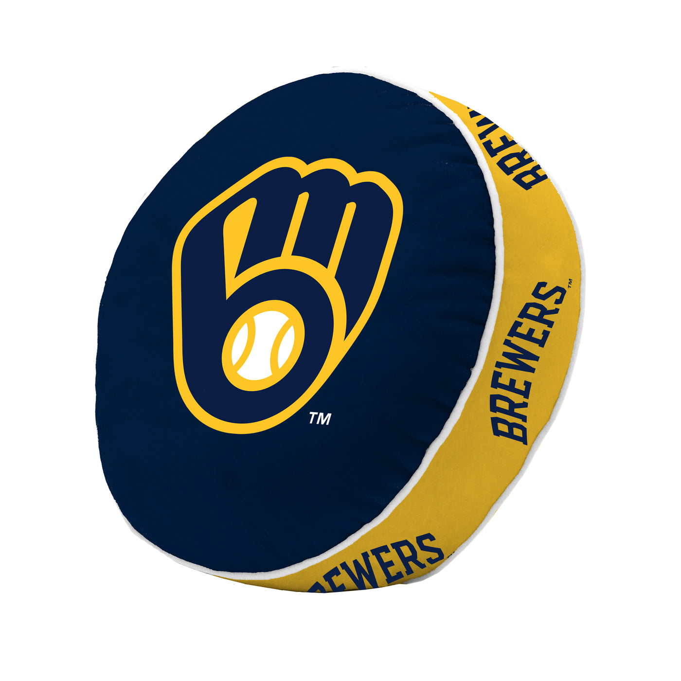 Milwaukee Brewers Puff Pillow - Logo Brands