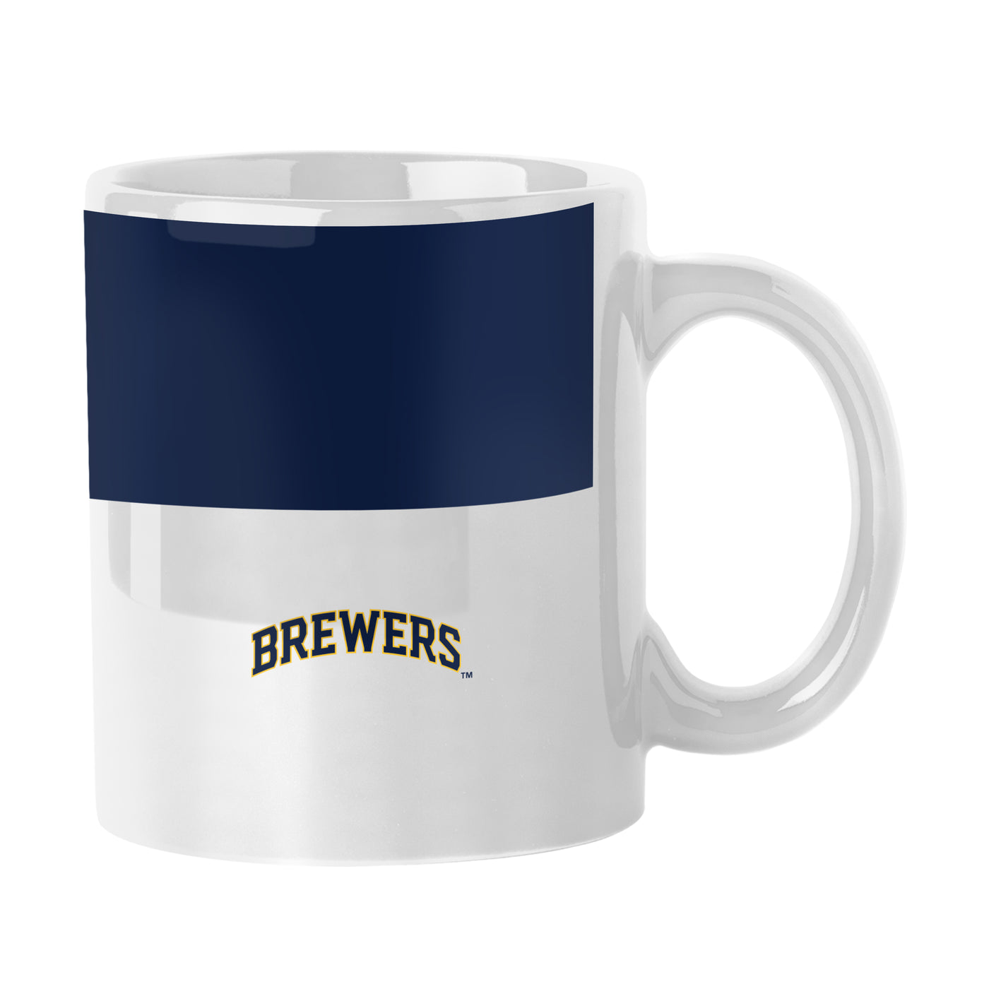 Milwaukee Brewers 11oz Colorblock Sublimated Mug