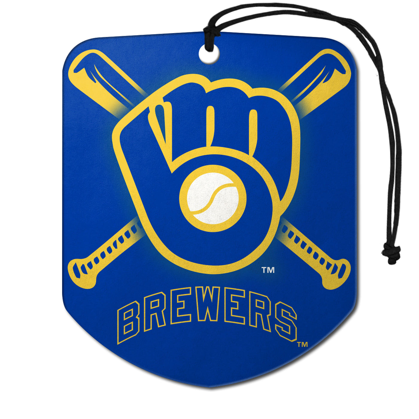 MLB - Milwaukee Brewers Air Freshener 2-pk