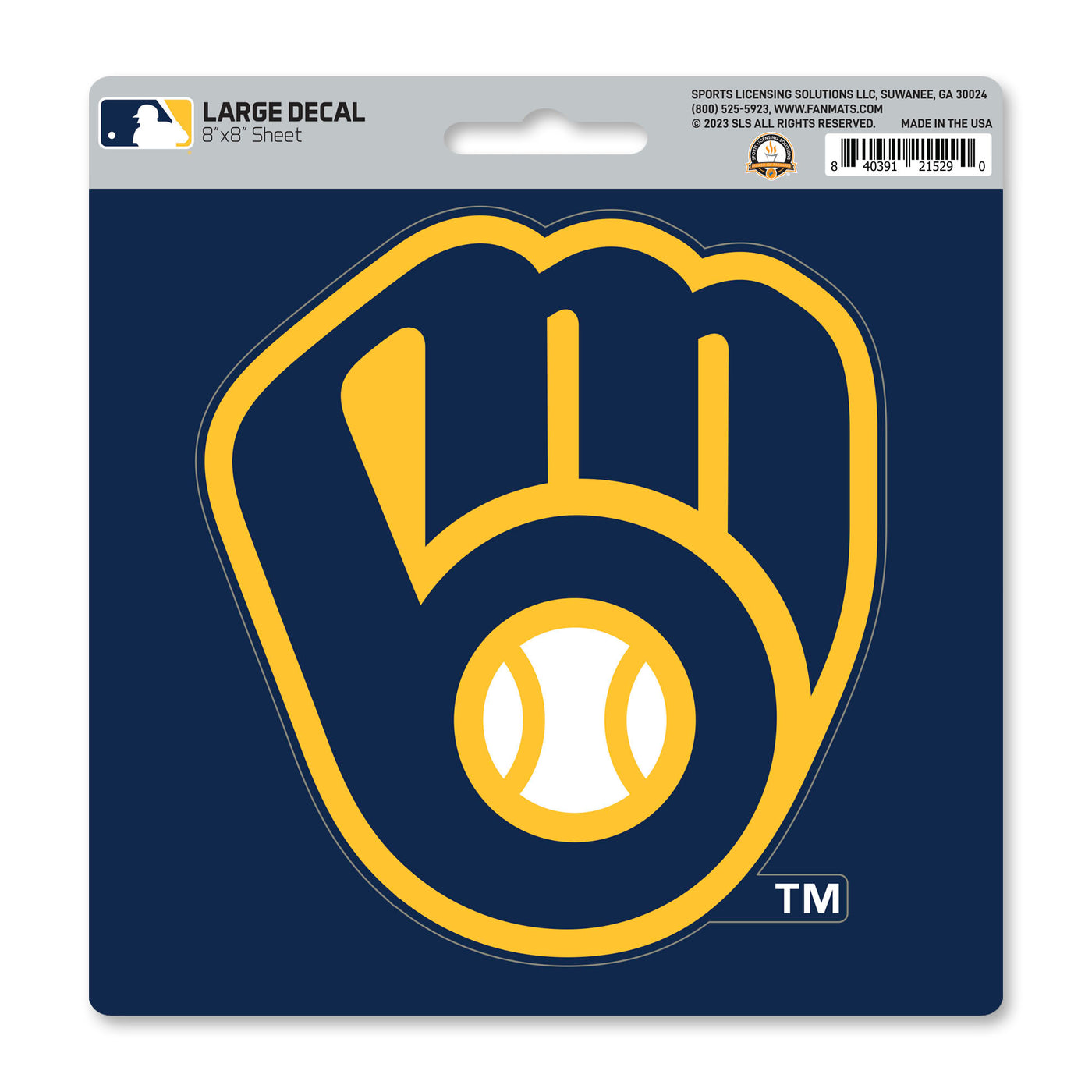 MLB - Milwaukee Brewers Large Decal
