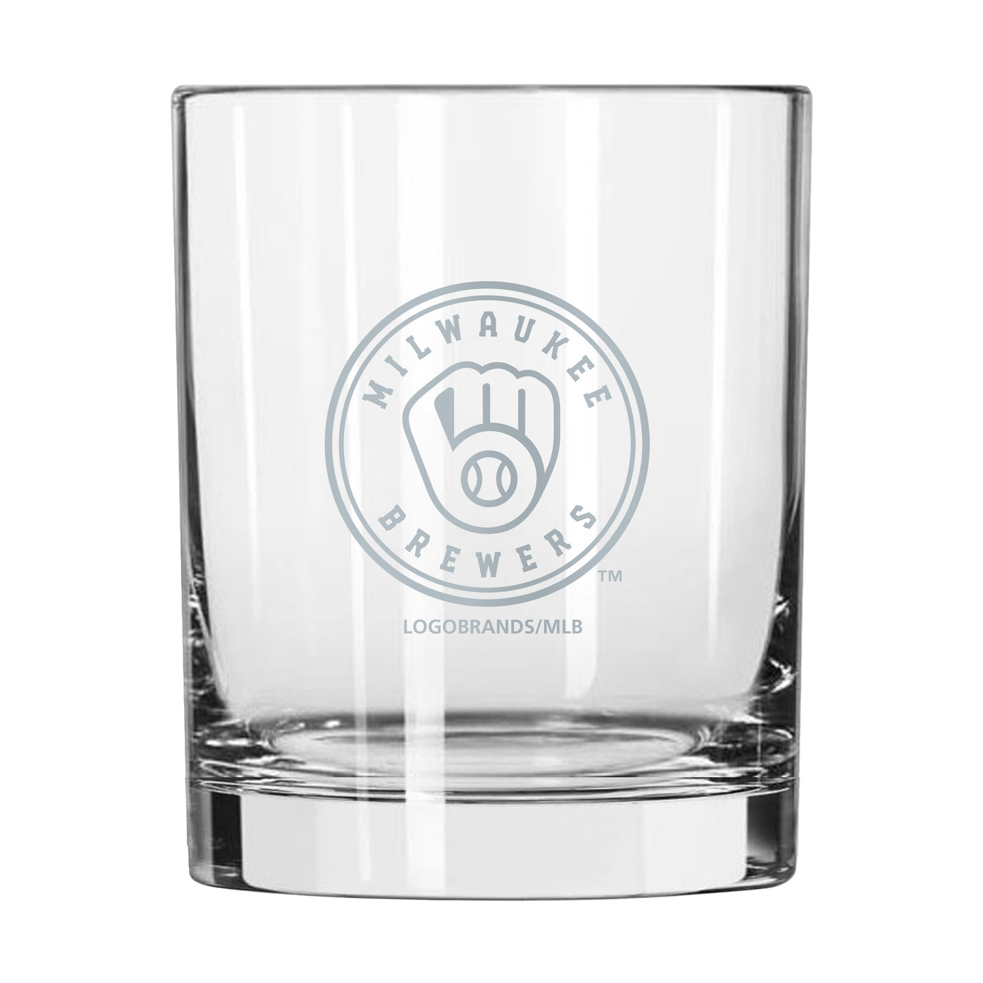 Milwaukee Brewers 14oz Frost Rocks Glass