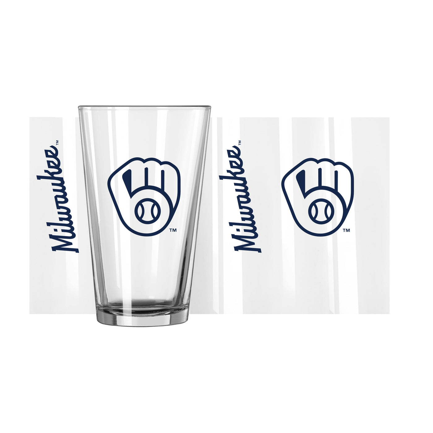 Milwaukee Brewers 16oz Gameday Pint Glass