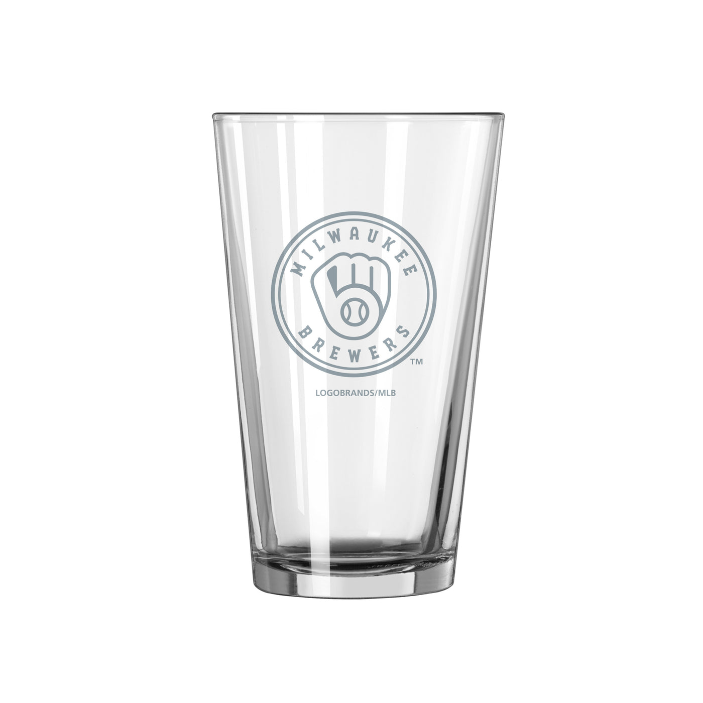 Milwaukee Brewers 16oz Frost Pint Glass