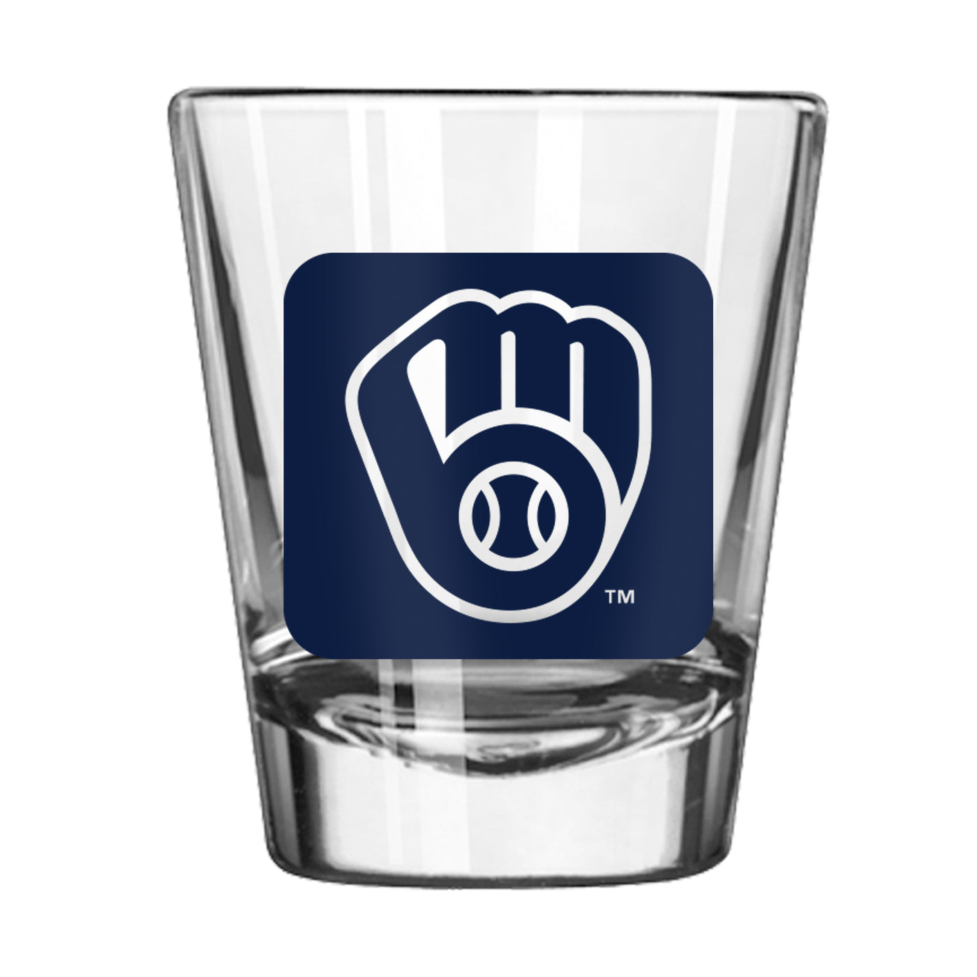 Milwaukee Brewers 2oz Cube Shot Glass