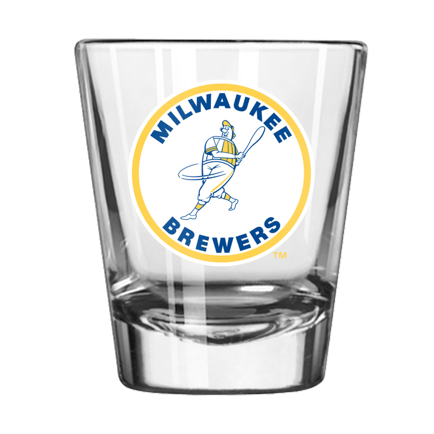 Milwaukee Brewers 2oz Retro Shot Glass