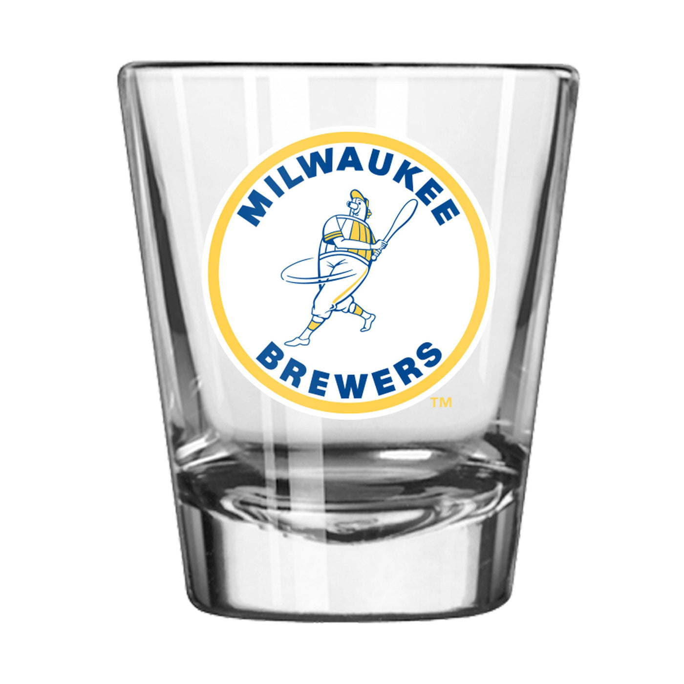 Milwaukee Brewers 2oz Retro Shot Glass