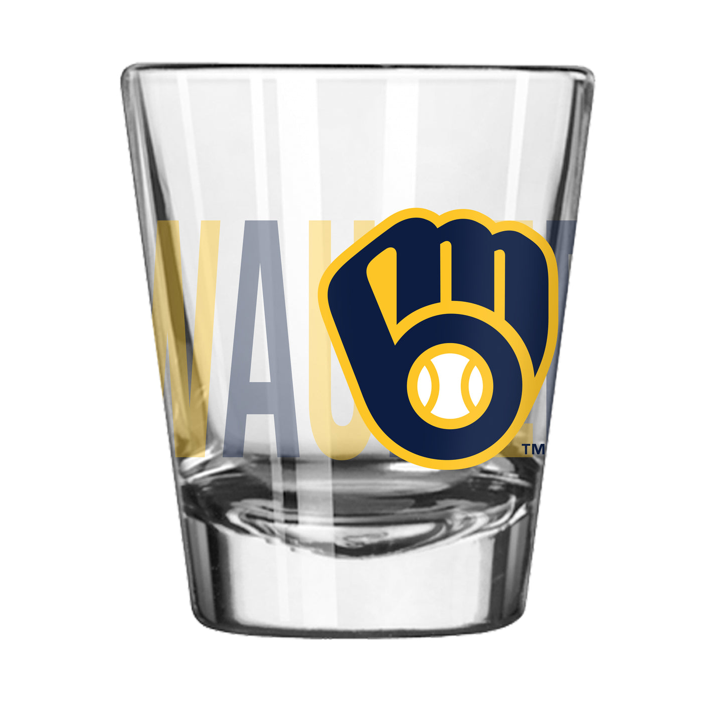 Milwaukee Brewers 2oz Overtime Shot Glass