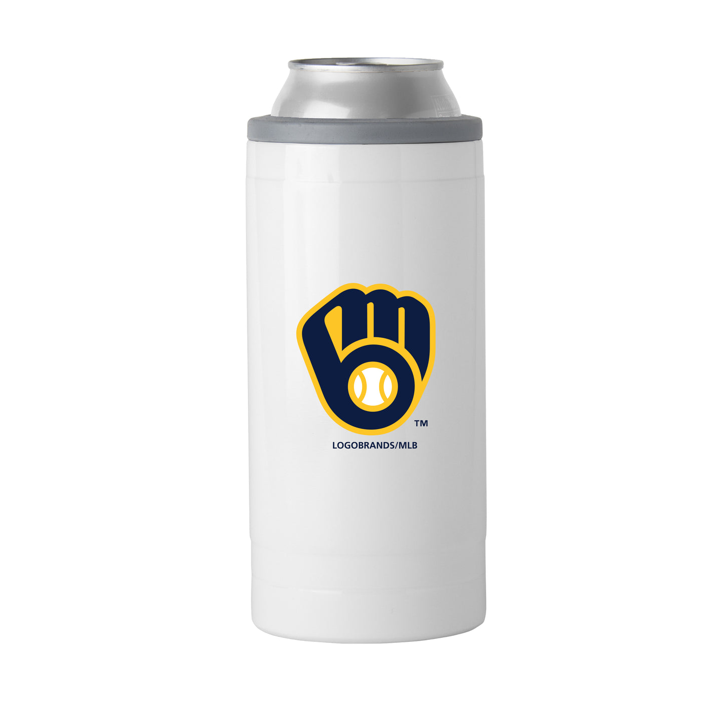 Milwaukee Brewers 12oz Gameday Slim Can Coolie