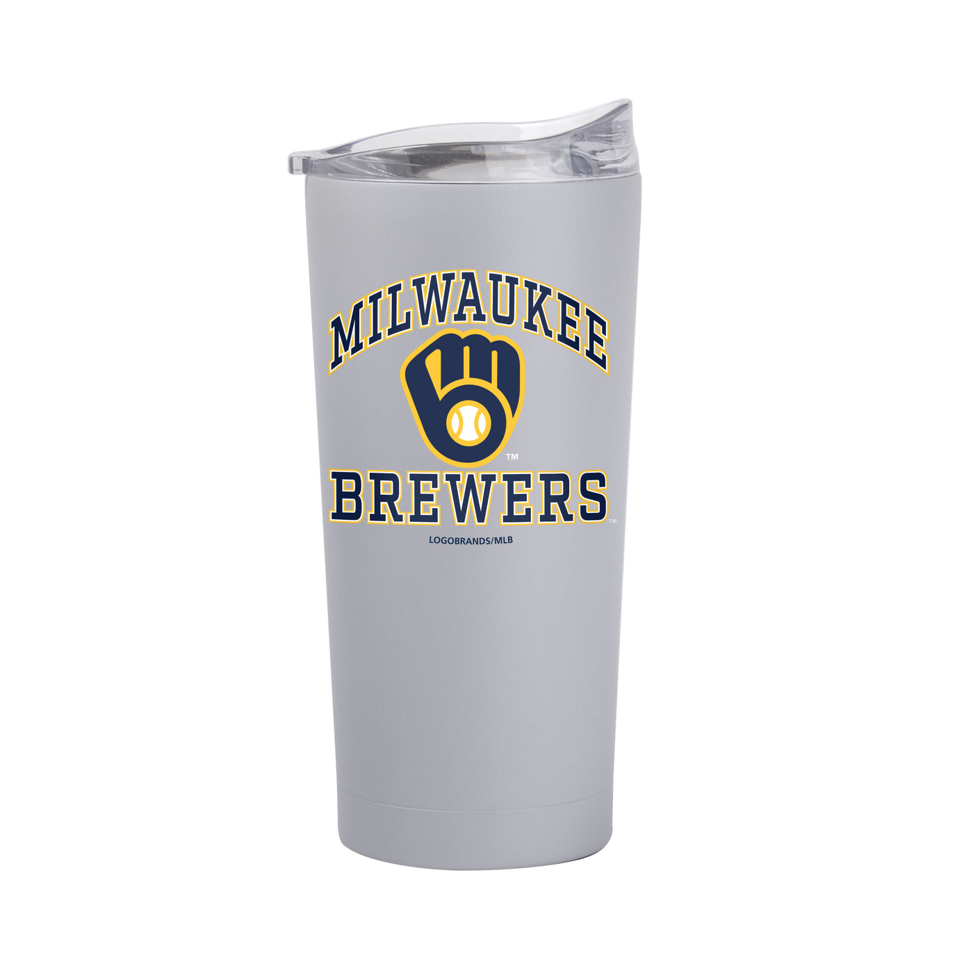 Milwaukee Brewers 20oz Athletic Powder Coat Tumbler