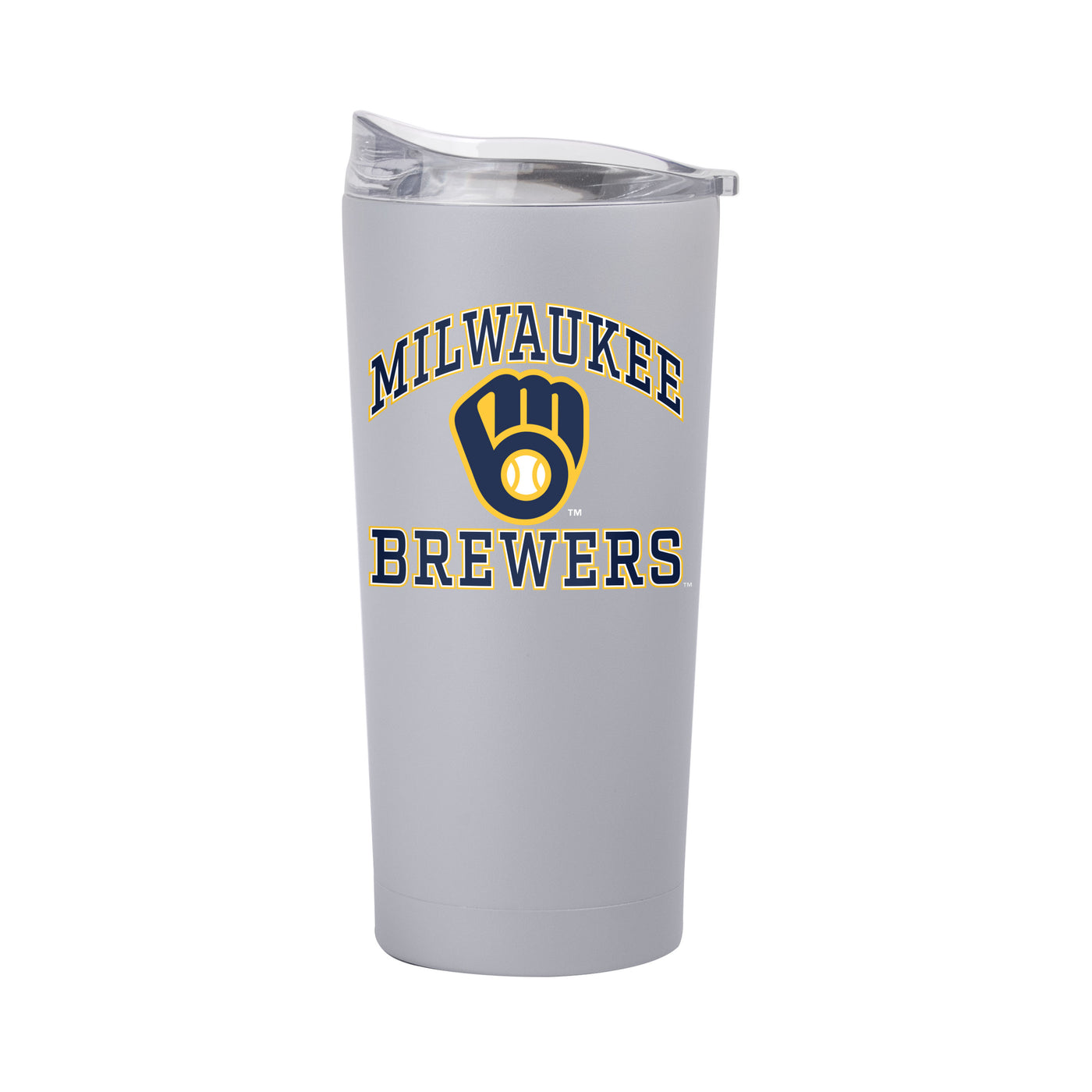 Milwaukee Brewers 20oz Athletic Powder Coat Tumbler