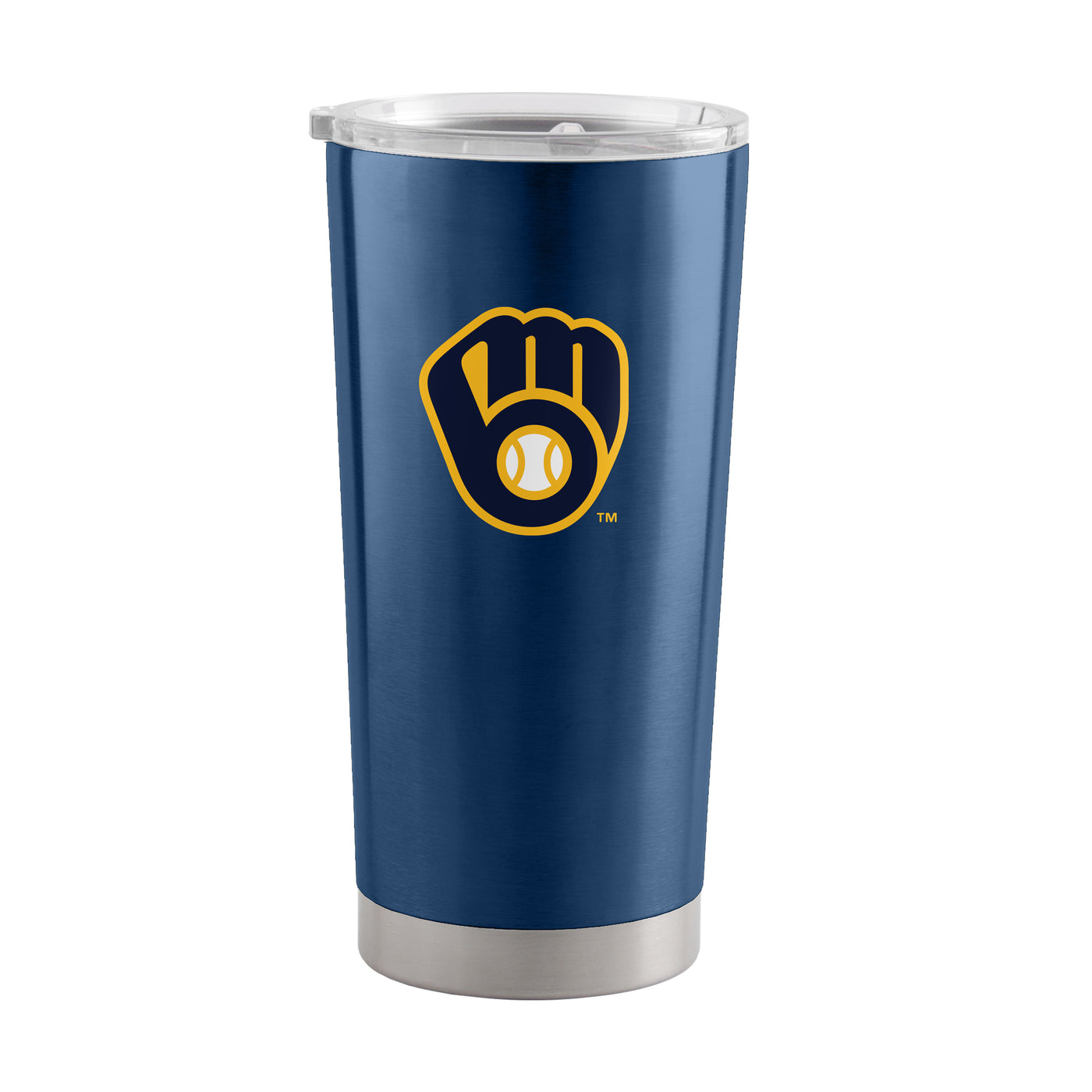 Milwaukee Brewers Letterman 20 oz Stainless Tumbler