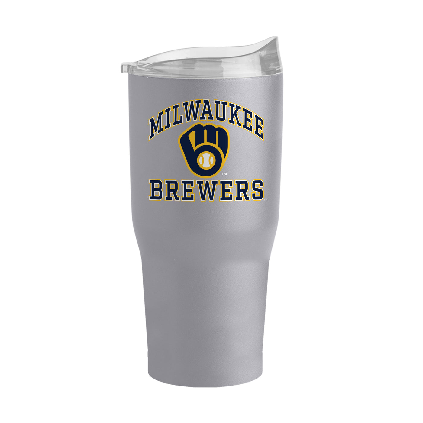 Milwaukee Brewers 30oz Athletic Stone Powder Coat Tumbler