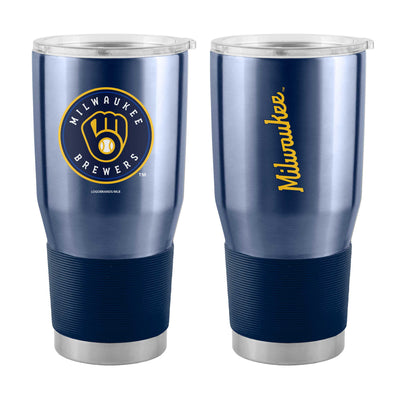 Milwaukee Brewers 30oz Stainless Tumbler - Logo Brands