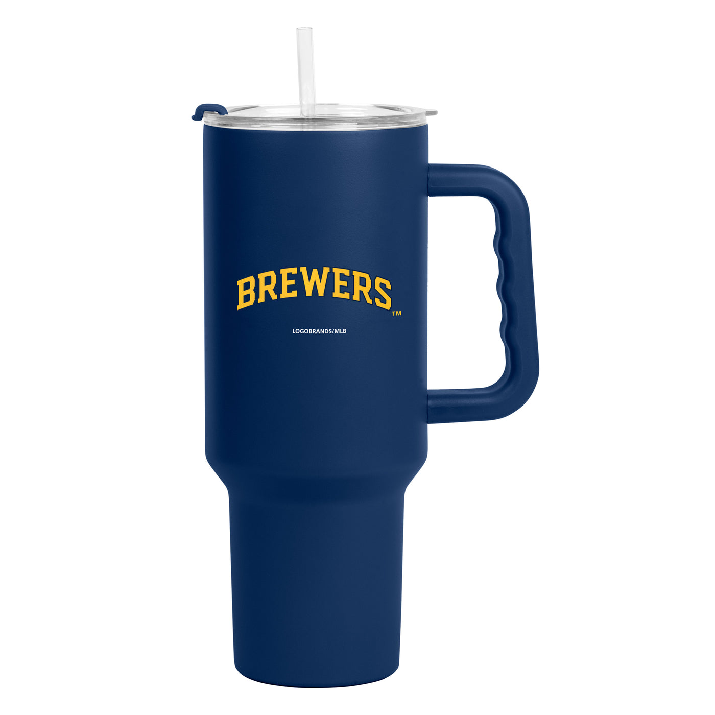 Milwaukee Brewers 40oz Flipside Powder Coat Tumbler