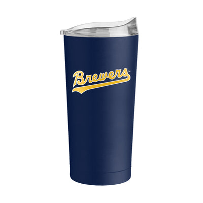 Milwaukee Brewers 20oz Flipside Powder Coat Tumbler