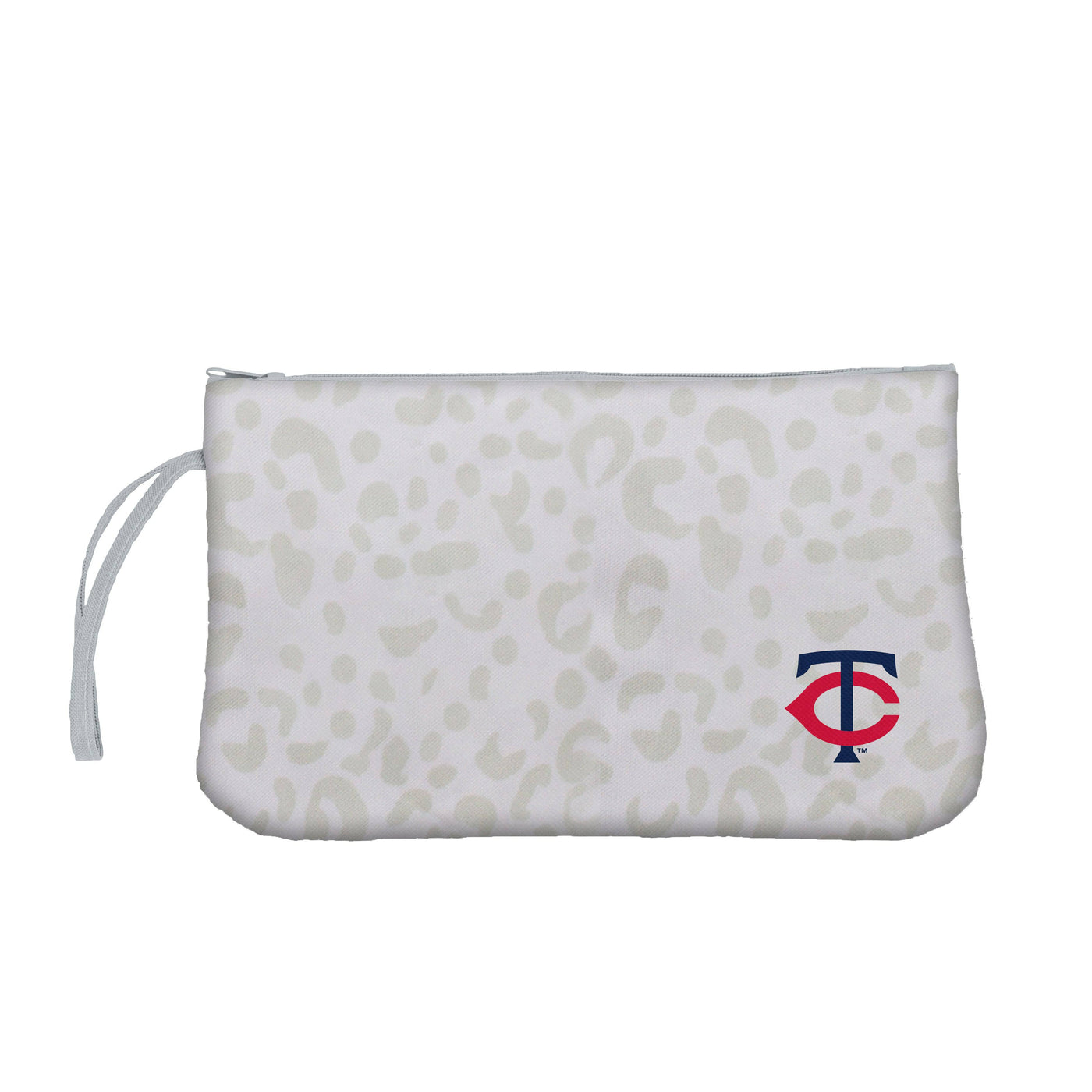 Minnesota Twins Leopard Print Wristlet