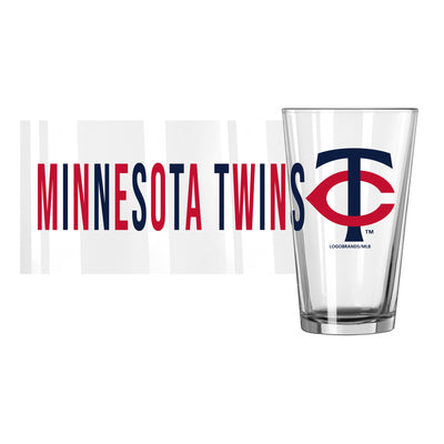 Minnesota Twins 16oz Overtime Pint Glass