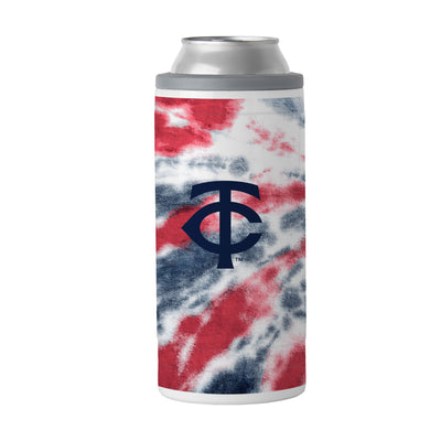 Minnesota Twins 12oz Tie Dye Slim Can Coolie