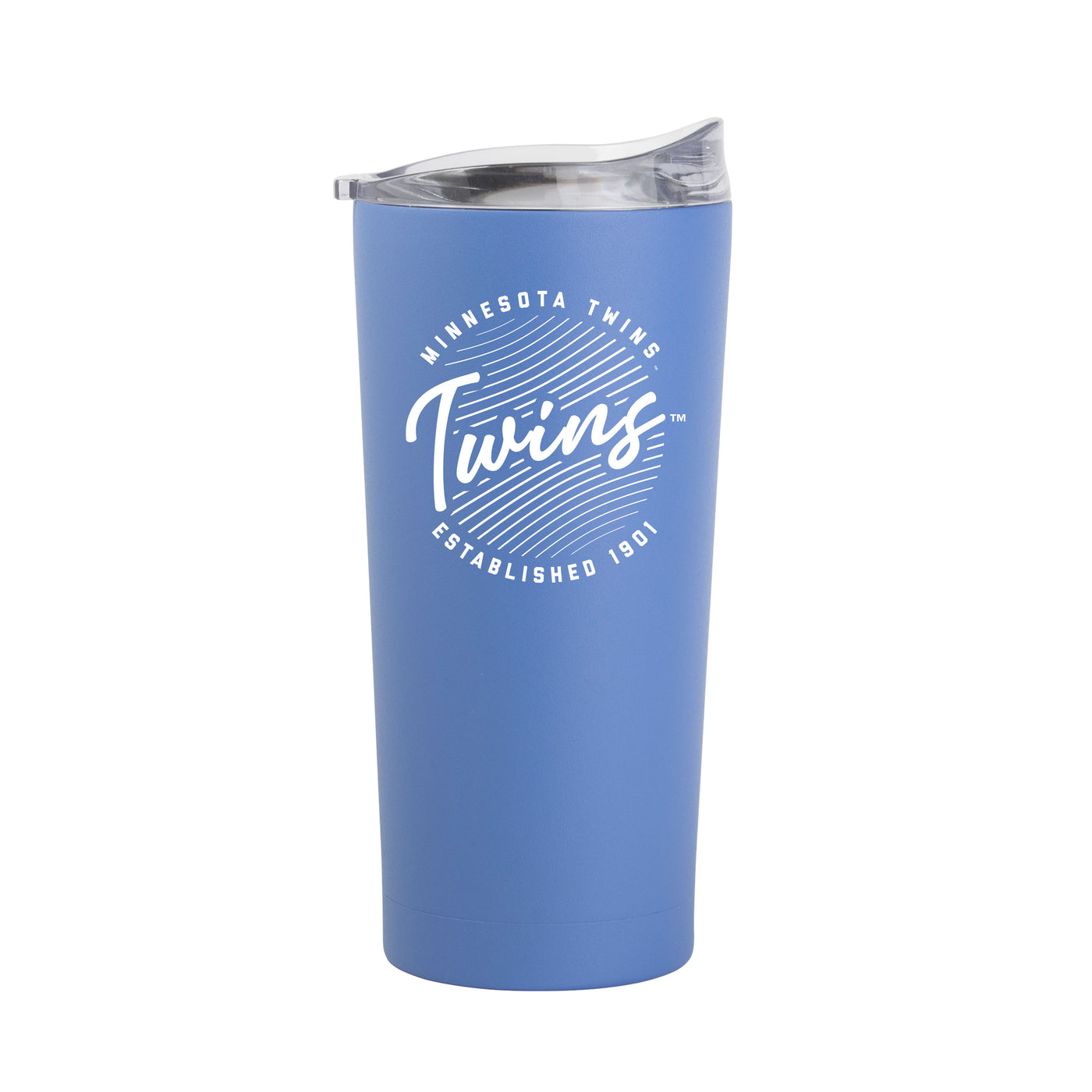 Minnesota Twins 20oz Retro Script Arctic Powder Coat Tumbler