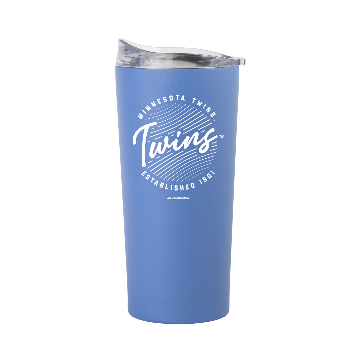 Minnesota Twins 20oz Retro Script Arctic Powder Coat Tumbler