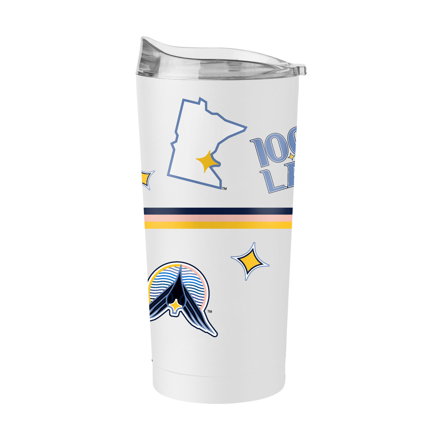 Minnesota Twins 20oz City Connect Native Powder Coat Tumbler