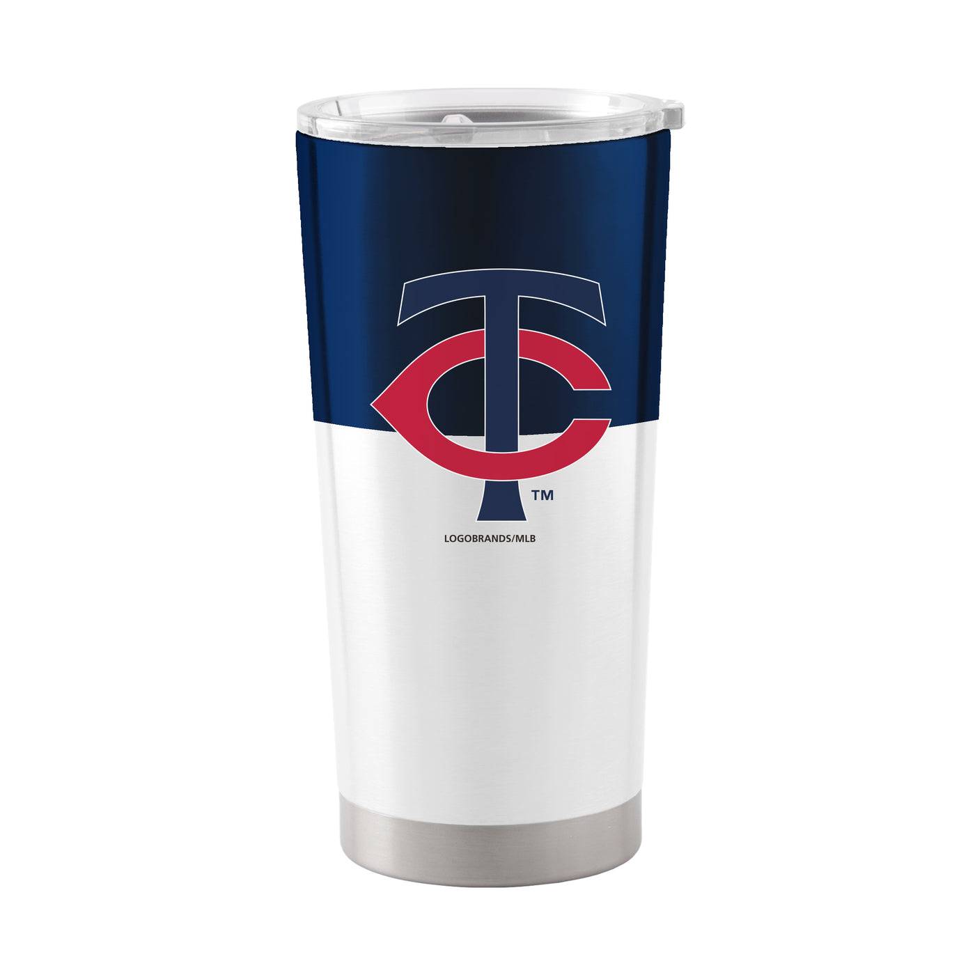 Minnesota Twins 20oz Colorblock Stainless Tumbler - Logo Brands
