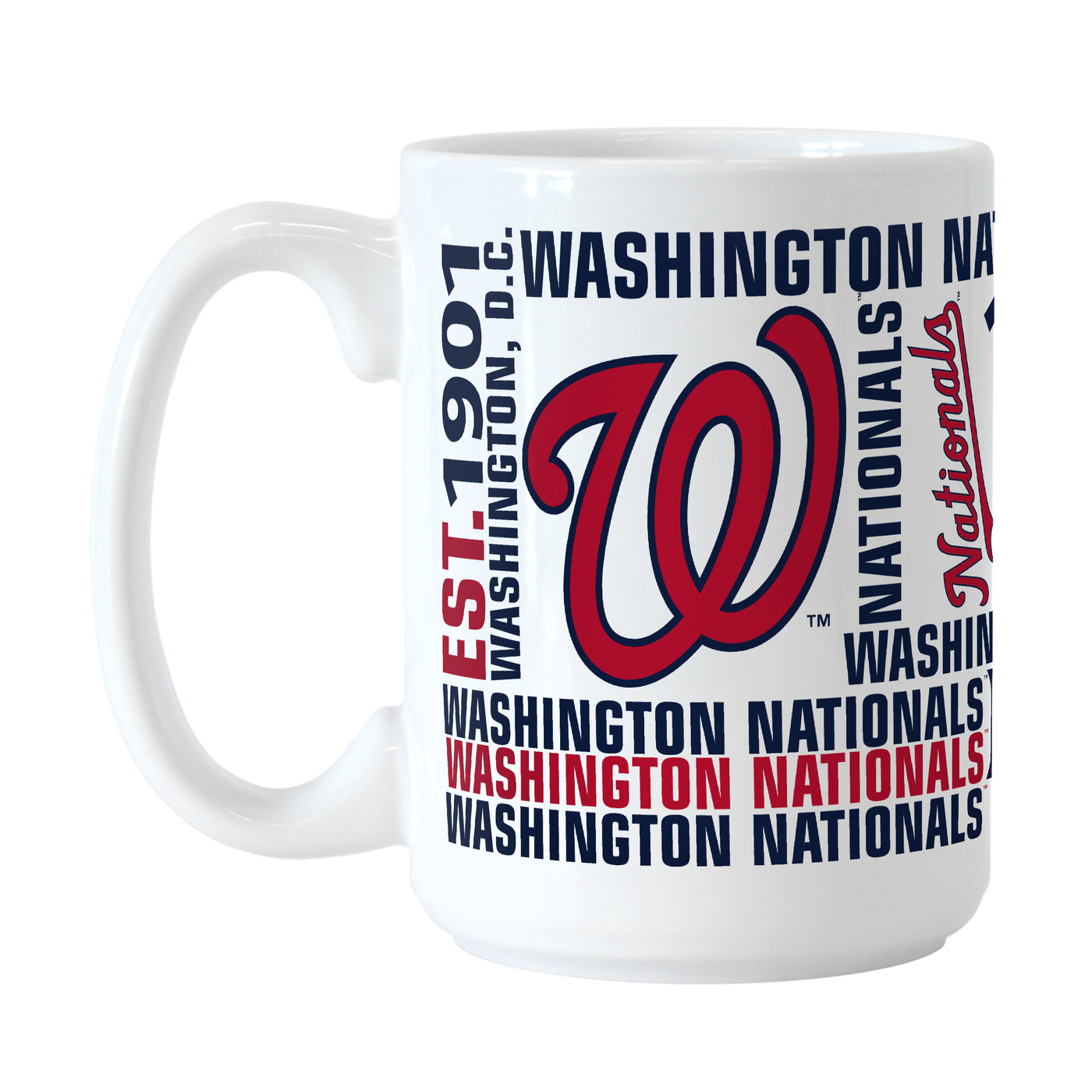 Washington Nationals 15oz Spirit Sublimated Mug