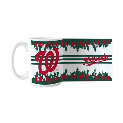 Washington Nationals Holiday 15oz Sublimated Mug