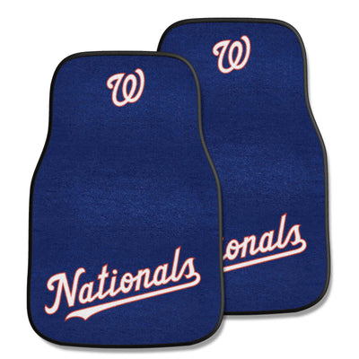 MLB - Washington Nationals 2-pc Carpet Car Mat Set