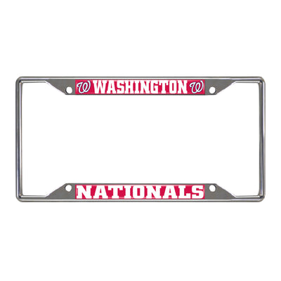 MLB - Washington Nationals Chrome License Plate Frame