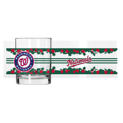 Washington Nationals Holiday 14oz Rocks Glass