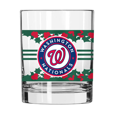 Washington Nationals Holiday 14oz Rocks Glass - Logo Brands