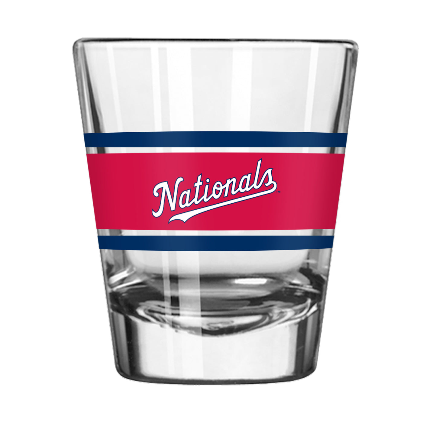 Washington Nationals 2oz Stripe Shot Glass